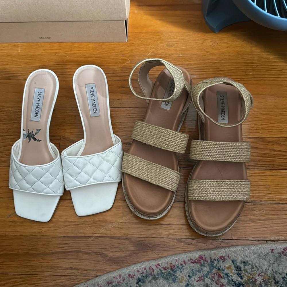 Steve Madden heel and platforms